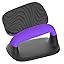 Blue Purple Handle Wide Base