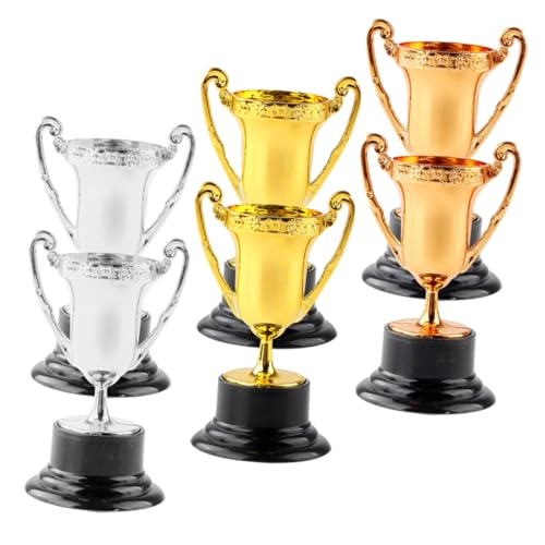 BESTonZON 6 Pièces Jouets Trophées en Plastique Cocktail Rubans pour