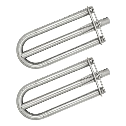 Folocy 18.125" Grill Burners for Alfresco 30” 42” 56” LX2, AGBQ-30SZCD, AGBQ-42RFG, AGBQ-56BFG, ALX2-30CD, ALX2-42RFG, ALX2-56BFGC, BBQ Gas Grill Replacement Parts Pipe Tube, Stainless Steel by Folocy - Used condition - US$72.26