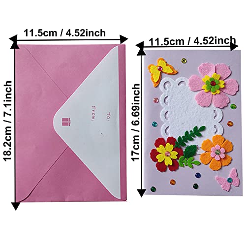 9Pcs Card Making Kit For Kids, Greeting Card Making Kit, Thank You Card Kit, Craft Diy Handmade Card Making Supplies #TOP2
