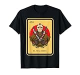 Mexican El Machete traditional Bingo Card game T-Shirt