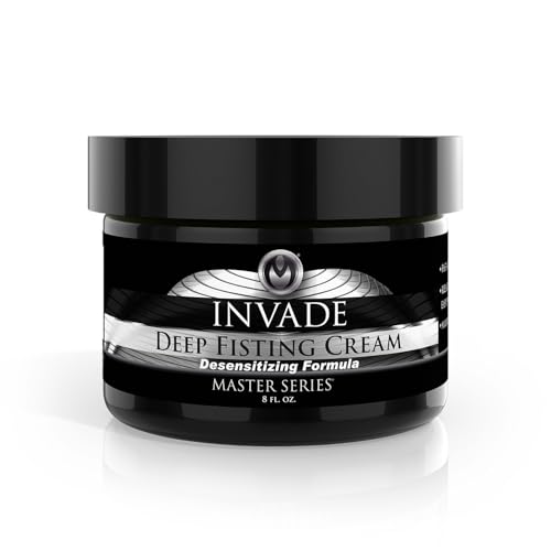 Invade Deep Fisting Cream 8oz-Lubricating Anal Cream with 5% Benzocaine
