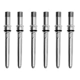 Injector Connector Tubes 6Pcs, Compatible with Cummins 2003-2012 5.9L/6.7L Engines For Dodge Ram 2500/3500/4500/5500, Replaces# 4929864