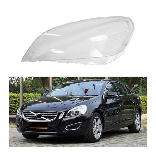 Carcasa de faro para Volvo S60L 2009-2013 en policarbonato resistente 5