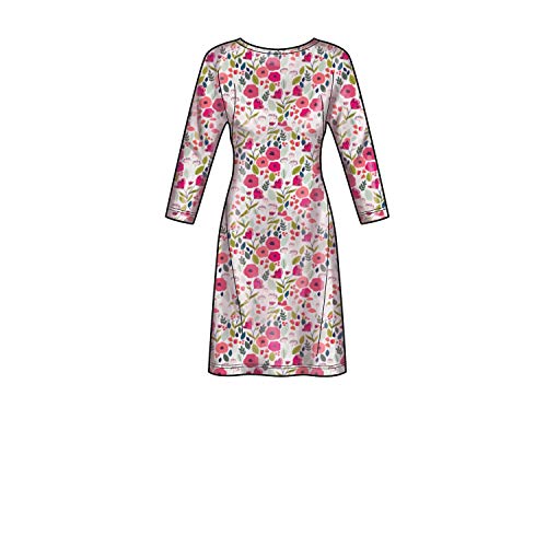 Patron de robe Simplicity US9011H5 multi-taille coupe ajustée H5 - 6