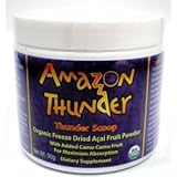 Amazon Thunder Thunder Scoop Organic Freeze Dried Acai Fruit Powder, with Camu Camu 3.17 oz (90 g)