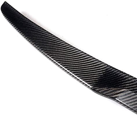 Miniatura 3 de EPARTS - Tapa de alerón trasero de fibra de carbono real estilo V para maletero compatible con Audi A5 / A5 Quattro Coupe/2DR 2008 - 2016 Solo