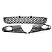 Kratka przedni zderzak kratka siatka grill światło przeciwmgielne osłona trzyczęściowy garnitur do V&W dla Go&lf 6 MK6 bez GTI 2009 2010 2011 2012 2013 grill samochodowy (kolor: trzyczęściowy garnitur)
