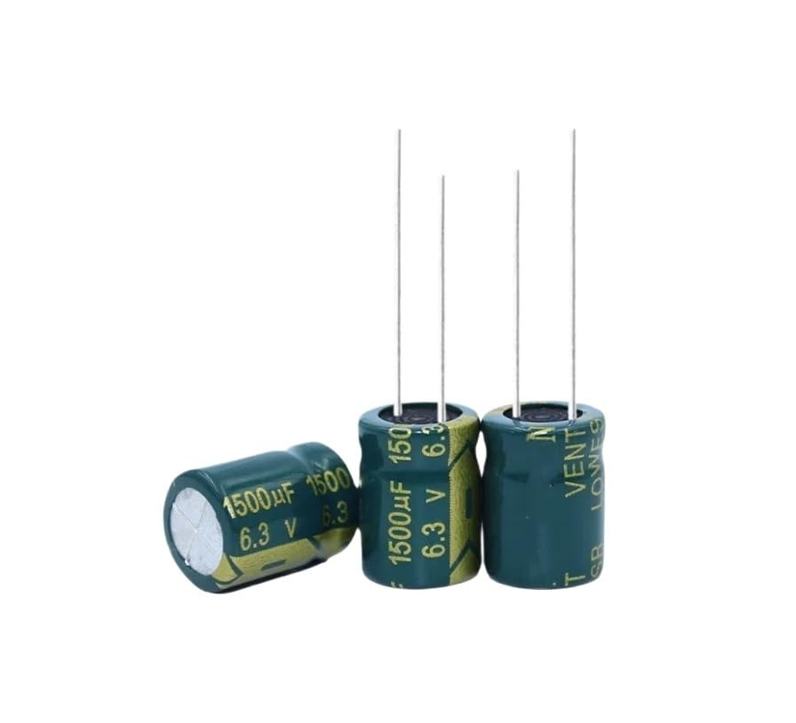 Condensateur électrolytique alu 6.3V 1500uF pour vos réparations de cartes mères - Lot de 500 pcs