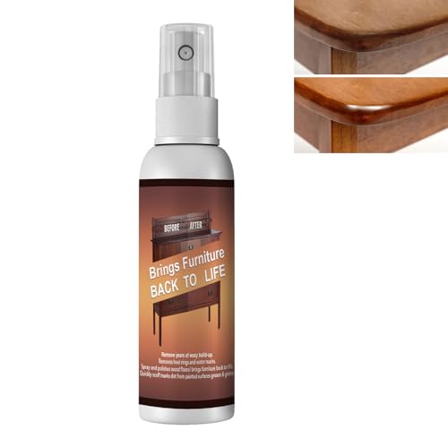 Spray di Rimozione dei Graffi in Legno, Piccoli Graffi in Legno per Riparare le Tracce di Spruzzo, Eliminazione Efficiente,Protezione Duratura