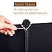 6-Cube Storage Organizer, Closet Organizer Storage Cabinet Shelf Bookcase Bookshelf with Metal Hammer, Storage Cubes Organizer Cabinet for Kids, Closet, Bedroom, Bathroom(11.8x11.8x11.8 inch)Black