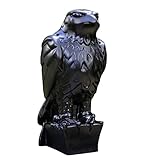 Home Decoration - 7.8in Figurines, Handmade Resin Sculpture, Office Desktop Bookshelf, Art Animal Statues for Indoor & Outdoor