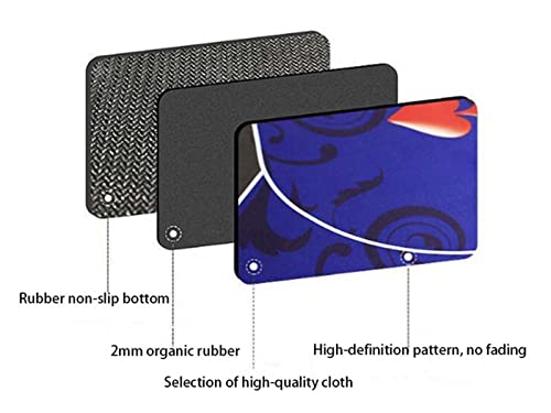 Harfirbe 47 X 24Inch Professional Poker Mat, Portable Rubber Waterproof Poker Table Cover 8 Player Layout With Carry Bag For Any Table Game Like Poker Blackjack (Blue) #TOP5