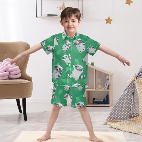 Image of Sunflower Floral Yellow Black Short Sleeve Hawaiian Button Down Shirts and Short Sets for Boys Toddler Summer Outfits
