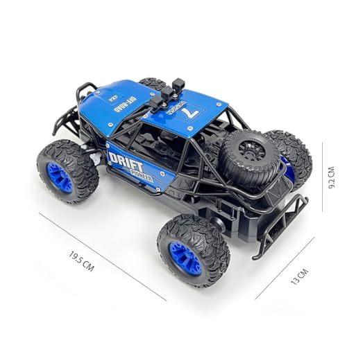 Image of Amitasha 1:18 Scale All-Terrain Monster Truck Remote Control Car Rock Crawler Vehicle Off-Road Climbing Rechargeable Truck for Kids & Adults 360 Rotate Drift Stunt Car Toy