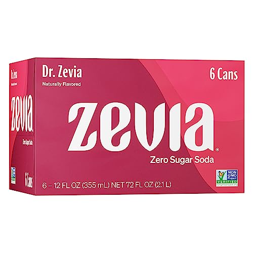Zevia Zero Calorie Soda, Naturally Sweet, 12 Fl Oz (Pack Of 6) #TOP24