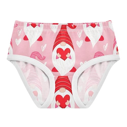 Flower Girls Underwear Toddlers 2t Cotton Panties Little Girl Cute Gnomes Pink Briefs Undies Kids