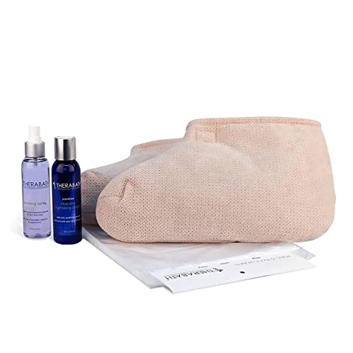 Therabath Foot Comforkit For Paraffin Wax Bath, Arthritis And Skin Therapy, Includes 2 Insulated Boots, 100 Liners, 4 Oz. Pre-Treatment Spray, Intensive Hydrating Cream, For Home Or Spa, Made In Usa #TOP10