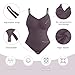 MixShe Bodysuits for Women Tummy Control Shapewear Womens Bodysuit 2025 Sleeveless Snatched Fashion Plus Size Fall Fashion Deals Umber L/XL