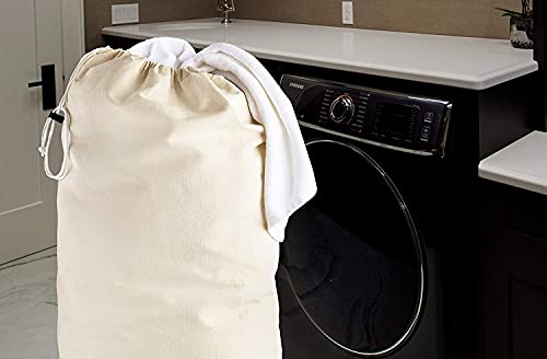 Laundry Bag Large (50 X 75 Cm, Natural, 50 X 75 Cm | Pack of 2 - Image 3