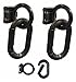 Mr. Chain Magnet Ring/Carabiner Kit, Black, PK2