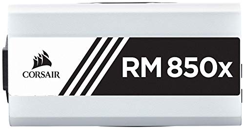 Fuente de alimentación Corsair RMX 850W 80+ Gold Modular blanca miniatura 3