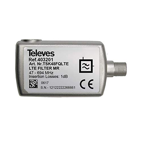 Filtro 5G De Interior con Corte En El Canal 48 con DC De Televes Cover