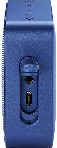 Image of JBL GO2 Portable Bluetooth Speaker with Rechargeable Battery, Waterproof, Built-in Speakerphone, Blue