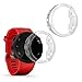 Produktbild kwmobile 2X Sport Schutzhülle kompatibel mit Garmin Forerunner 45 - Silikon Hülle klar ohne Tracker Transparent