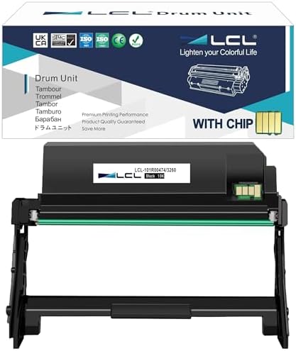 Compatible Drum Unit For Xerox 101R00474 - 2-Pack Replacement For WorkCentre & Phaser Printers