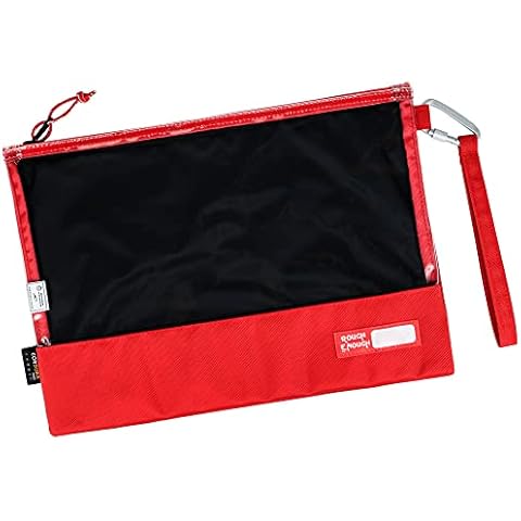 Rough Enough Document Folder Organizer Bag File Folders Letter Size Zipper Pouch for Office School Supplies Waterproof Cover