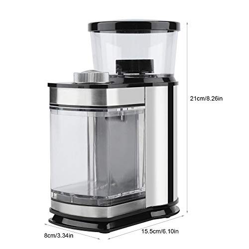 Mini Molinillo de Café Eléctrico Semillas Especias/Frutos/Secos Molinos de Cuchillas Acero Inoxidable de 120W Potencia… - Imagen 4