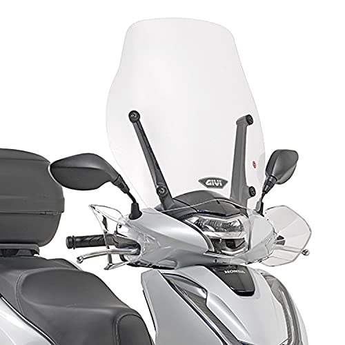 Pare-brise Givi D1155ST Honda SH 125 confort urbain au quotidien