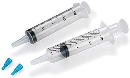 System Three 60cc Graduated Syringe, 2-Pack