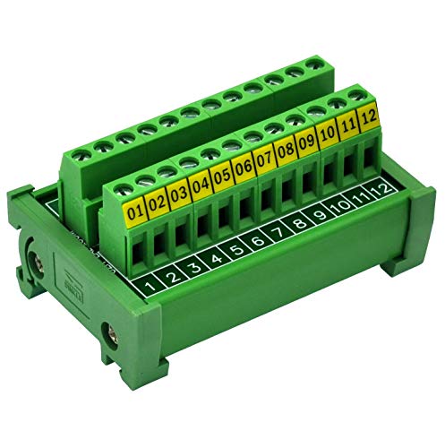 Module de distribution à vis pour rail DIN 24A 400V 12 positions pour tableau électrique