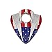 Xikar Xi2 Cigar Cutter Turano Flag Series, Spring-Loaded Double Guillotine Action, 440 Stainless Steel Blades with Rockwell C Rating of 57, USA Flag