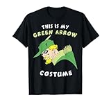 DC Comics This Is My Green Arrow Costume Text T-Shirt