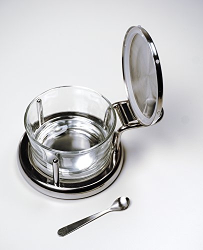 Image of RSVP Stainless Steel Endurance Salt Server with Spoon