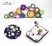 LUCY CLAY LC Disk 8 for Czextruder Pottery Ceramic Craft Polymer Clay Fondant Cake 9 Disks for extruder
