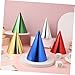 BCOATH 15pcs Happy Birthday Hats Party Cone Hats for Adults Decorative Celebration Props