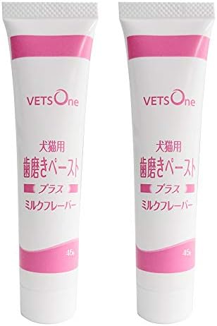 Amazon ベッツワン 国産 犬猫用歯磨きペーストプラス ミルクフレーバー 45g ベッツワン 犬用ミルク 通販
