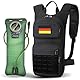 Jueachy Trinkrucksack mit 3L TPU Trinkblase: Skirucksack Fahrradrucksack Klein für Damen Herren Molle Militär Motorrad Rucksack Taktischer Laufrucksack für Fahrrad Laufen Radfahren Wandern Joggen