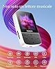 64GB Lettore Musicale con Bluetooth 5.2, Mini MP3 Sportivo Portatile con Clip, Suono HiFi Senza Perdita, Radio FM, Cronometro, Registratore, Contapassi, Ecc., con Auricolari, Bianco