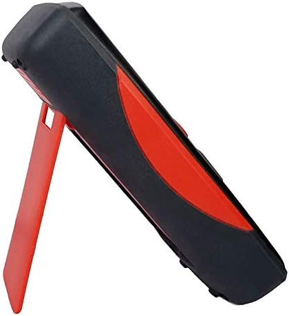 Side view of the SATMW RM409B Digital Multimeter with kickstand extended