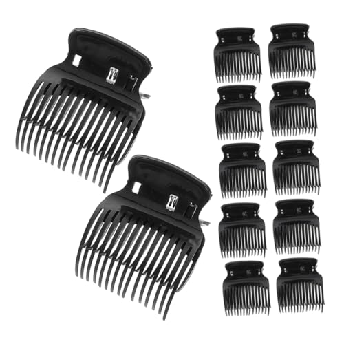 Healvian 12 Piezas Clips Calientes para Rizar con Protección Térmica Sujeción para Tipo de Cabello Herramienta Profesional para Peinados Salón y Viaje