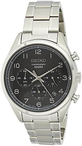 Seiko Mens Chronograph Quartz Watch with Stainless Steel Strap SSB295P1 :  Amazon.co.uk: Watches