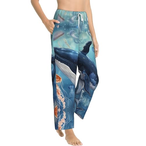 Pantalon de pyjama extensible et doux avec poches grande taille - 2