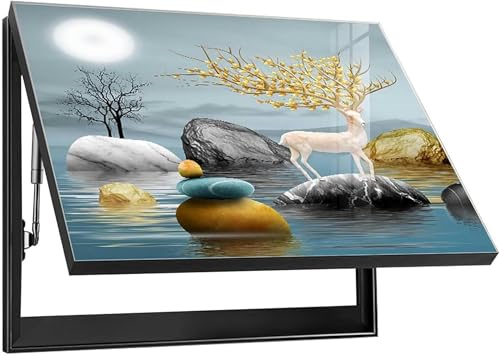 Couvercle de boîte à fusibles A07 pour sublimer la décoration murale du salon