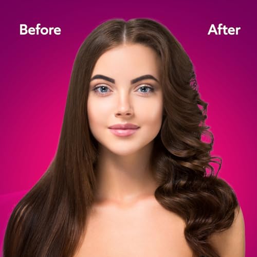 AGARO HC6001 Hair Curler with 25MM Barrel, Rod, Tong, Tourmaline Infused Ceramic Coated Plates, Cool Touch Tip, Fast Heating, for Women, Long and Short Hair Curling, Styling,... - Image 6