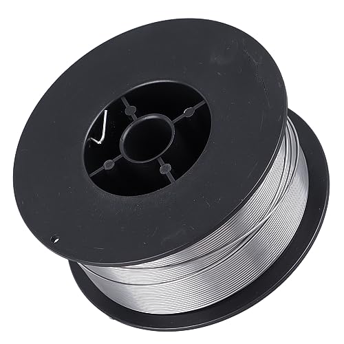 Welding Wire, 1KG/2.2LB 1.0MM Flux Cored Wire Flux Core Gasless Mig Wire Low Splatter Gasless Carbon Steel Mig Welding Wire for Without Gas Welding